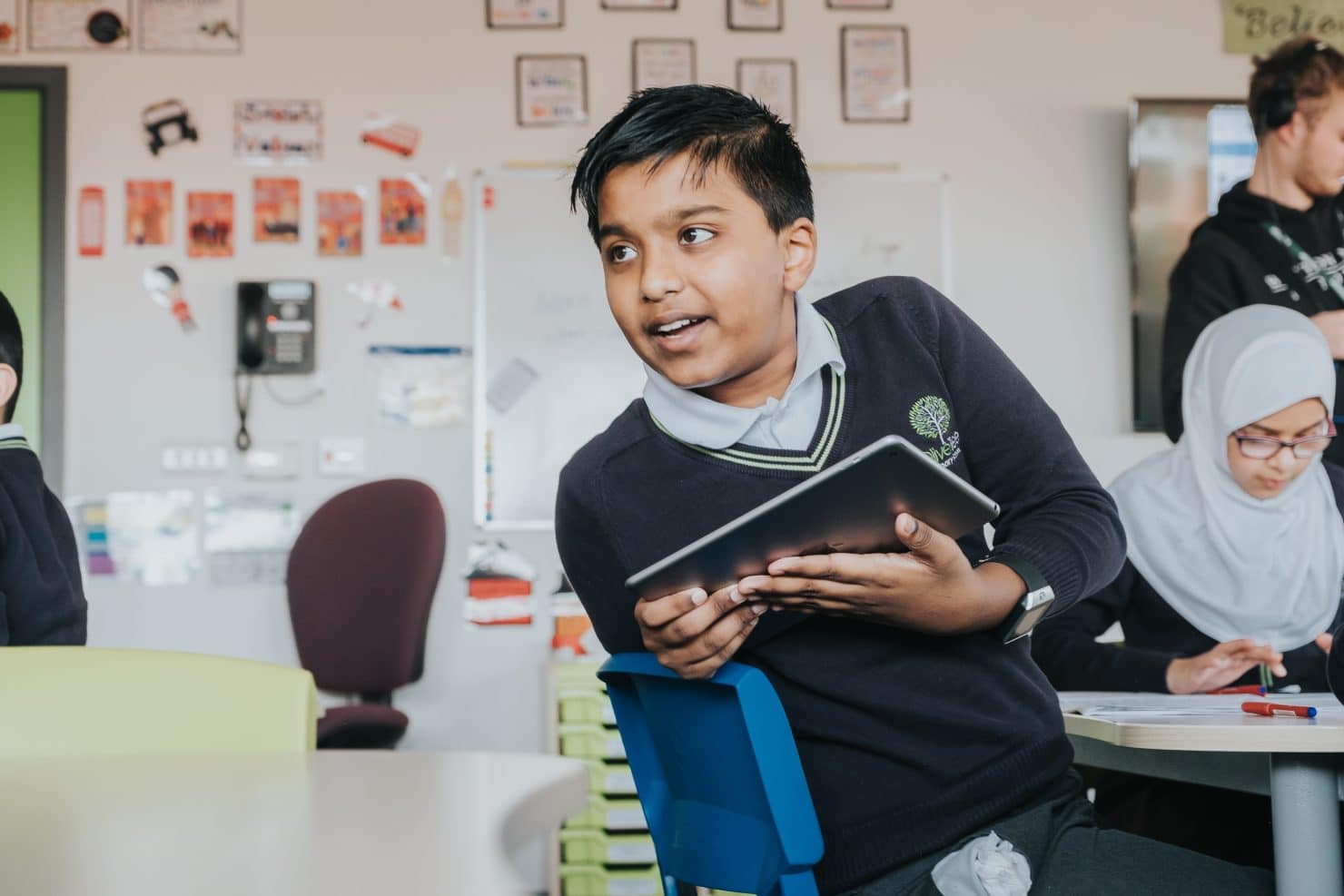 Child enjoying EdTech