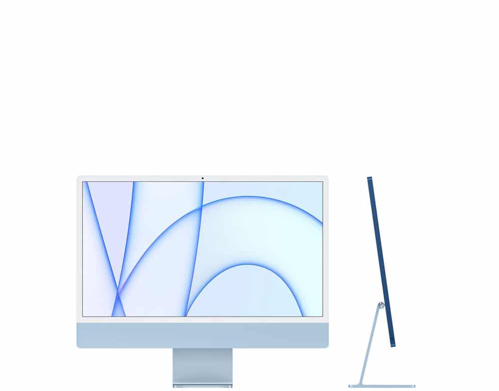 imac 24 - blue