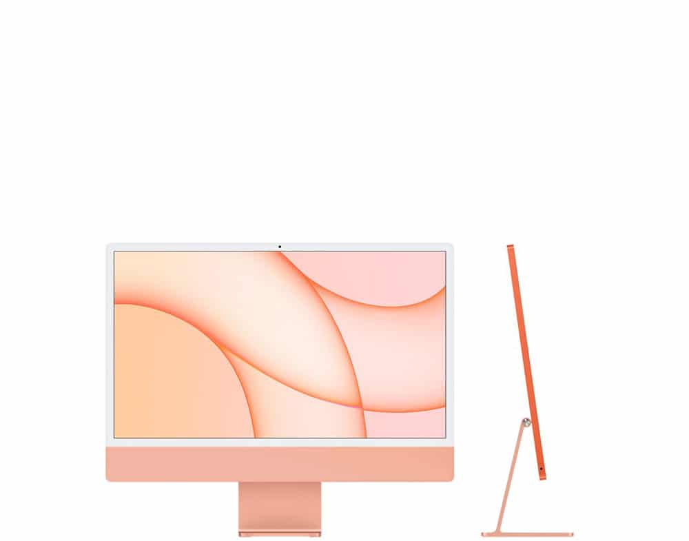 imac 24 - orange