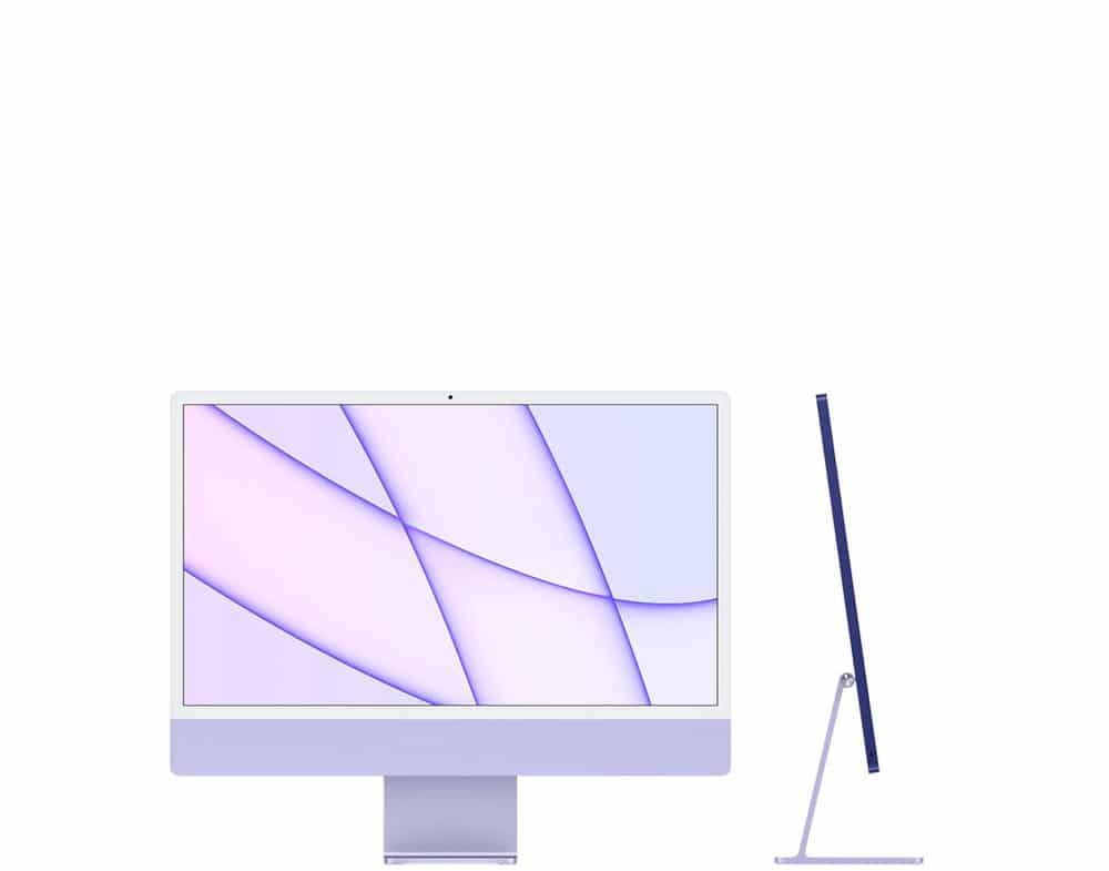 imac 24 - purple