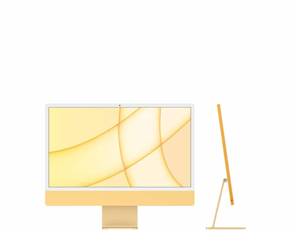 imac 24 - yellow