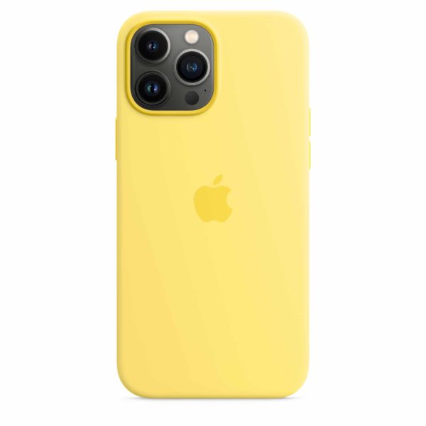 iPhone 13 Pro Max Silicone Case with MagSafe - Lemon Zest