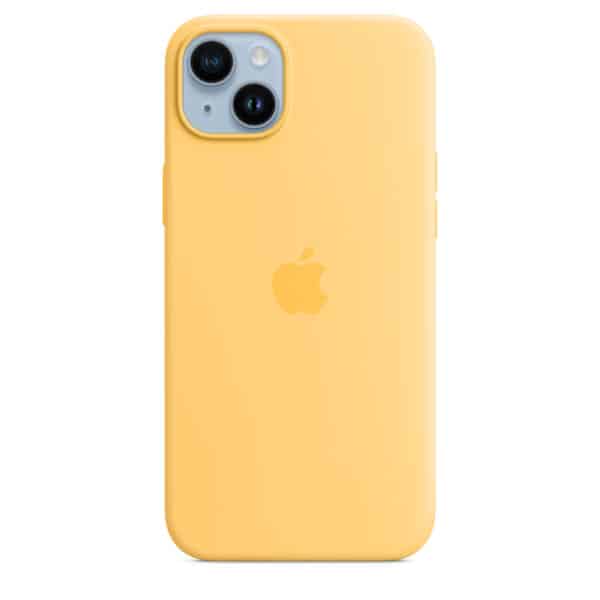 iPhone 14 Silicone Case with MagSafe - Sunglow