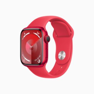 Apple Watch Series 9 (PRODUCT)RED Aluminium Case with (PRODUCT)RED Sport Band